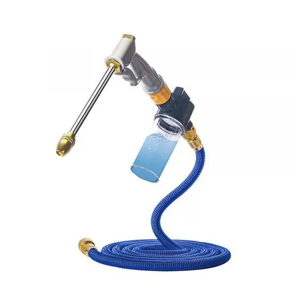 【安伯特ANBORTEH】魔噴 噴射+泡沫高壓水槍 伸縮水管 洗車水管 澆花水管 灑水槍 噴水槍 洗車水槍 洗車工具