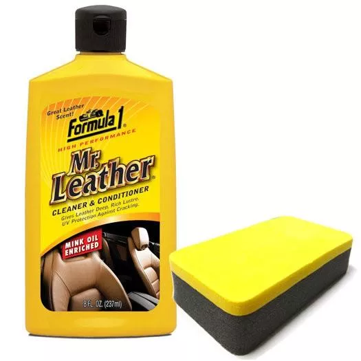 【美國Formula1】皮先生 貂油皮革護理蠟 乳蠟版 237ml 皮革保養劑 皮革油 皮革乳 真皮保養乳