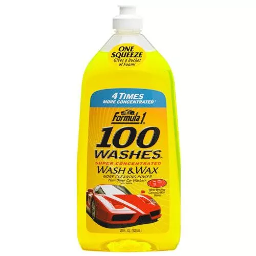 【美國Formula1】濃縮洗車腊 含棕梠成分 828ml 洗車臘 洗車蠟 洗車精 F1 潑水蠟