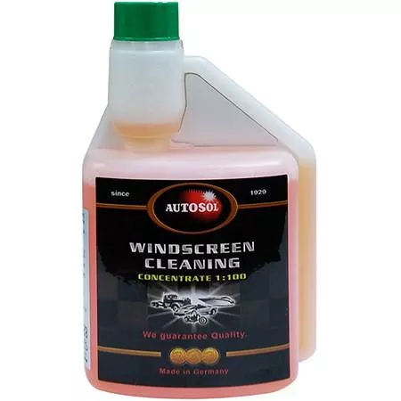 【德國AUTOSOL】 高濃縮汽車雨刷精 500ml 雨刷水 玻璃清潔劑 專利量杯設計