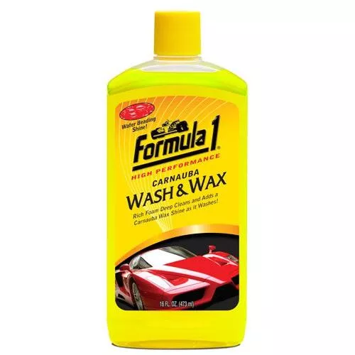 【美國Formula1】高科技棕櫚光澤洗車精(小) 473ml 濃縮洗車精 洗車蠟 潑水洗車精 F1