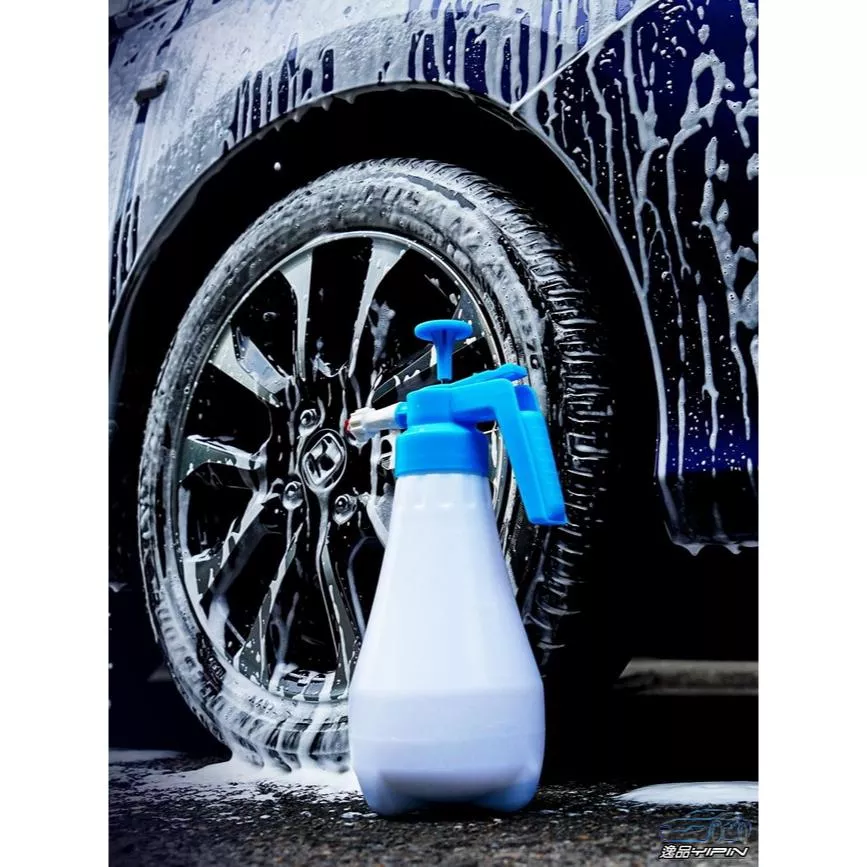 【VANGUARD】扇形噴射泡沫噴霧器 不鏽鋼打氣桿 泡沫噴壺 泡沫噴罐 泡沫噴瓶 泡沫洗車 手持式泡沫噴槍 泡泡瓶