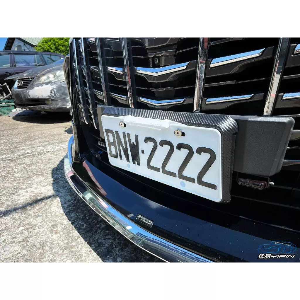 【G-SPEED】『eTag可同時安裝』專利 碳纖紋路斜牌框 牌照框 碳纖維車牌框 卡夢車牌框 車牌保護框 車牌框