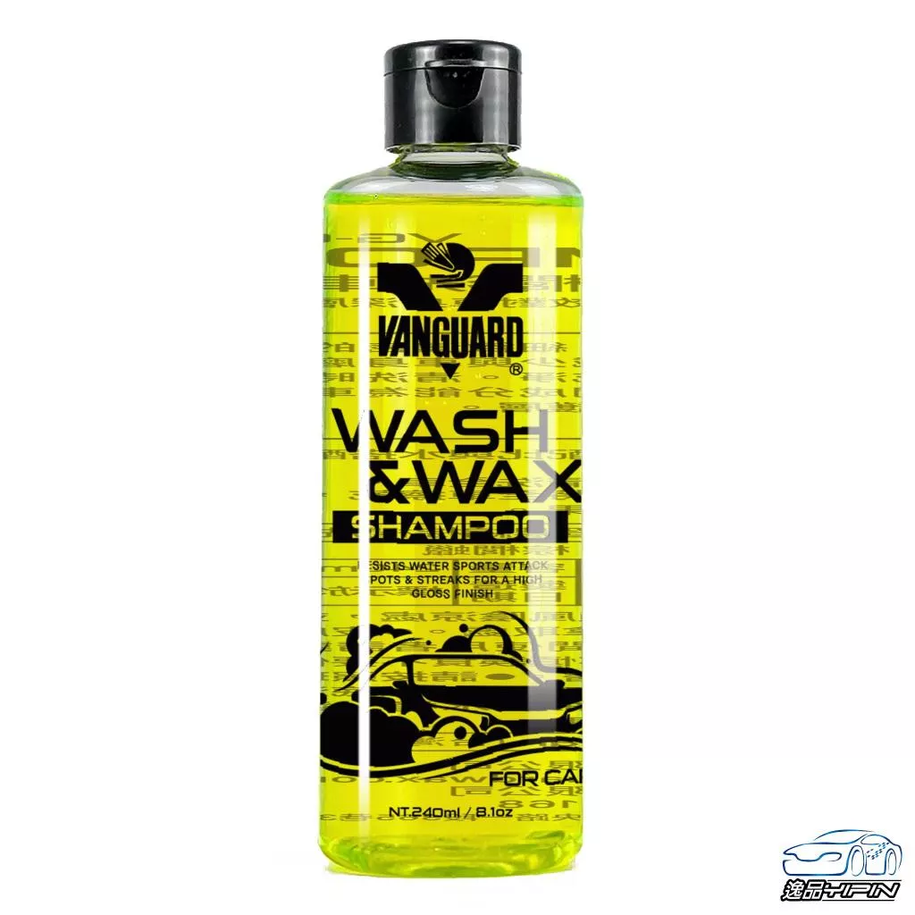 【VANGUARD】SHAMPOO 超濃縮棕櫚洗車精 240ml