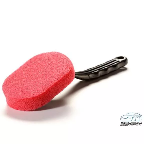 【逸品汽車百貨】台灣製 耐用型輪胎上光刷 汽車美容愛用款 輪胎油刷 輪胎刷 輪胎蠟專用刷 輪胎上油 輪胎蠟刷