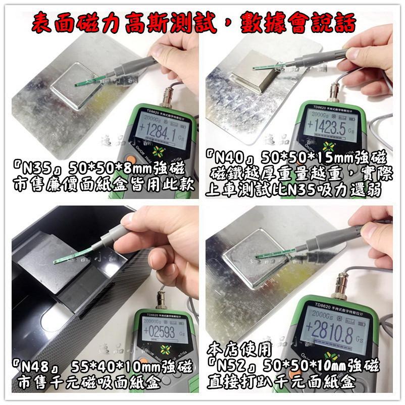 【頂規N52強磁】新型專利 磁吸面紙盒 吸頂面紙盒 車頂面紙盒 磁鐵面紙盒 磁吸衛生紙盒 吸頂衛生紙盒 磁吸式面紙盒