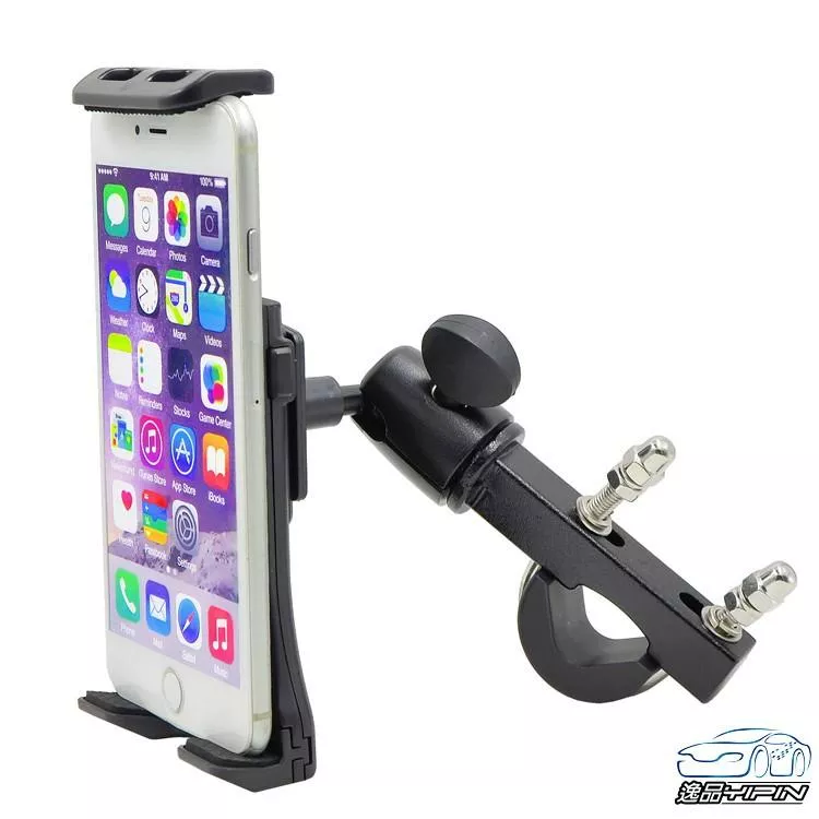 『4~12吋皆可用』自行車手機架 鋁合金底座 單車手機架 摩托車手機架 機車手機架 重機手機架 自行車平板架