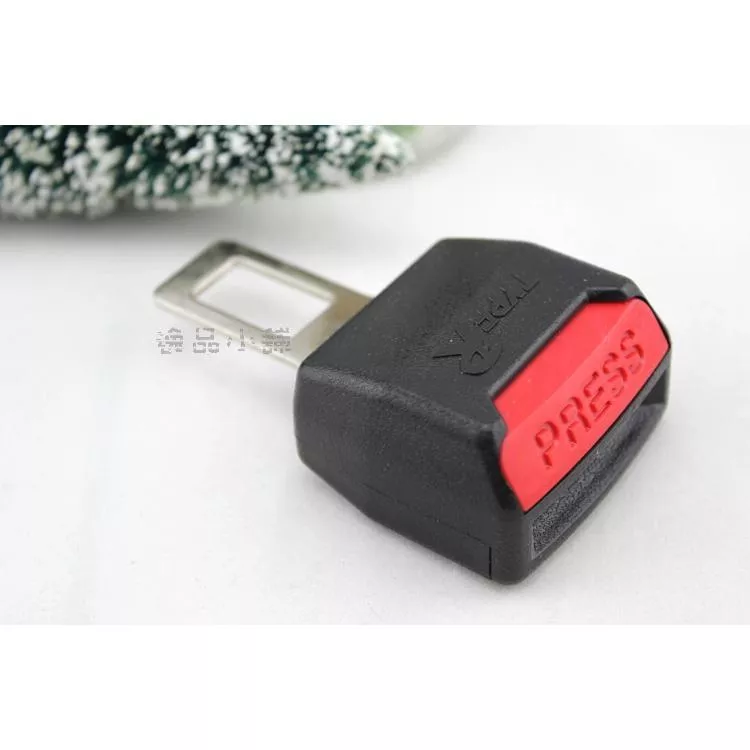 【逸品汽車百貨】『好按壓不卡卡』汽車安全帶子母扣 延長扣 消音扣 通用型 安全帶扣 一入裝