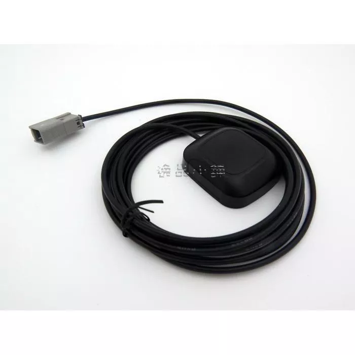 【逸品汽車百貨】車用GPS天線 導航接收器 高增益 GT5-1S接頭 日本HRS線頭 3米長 帶磁性 GT5 CRV5