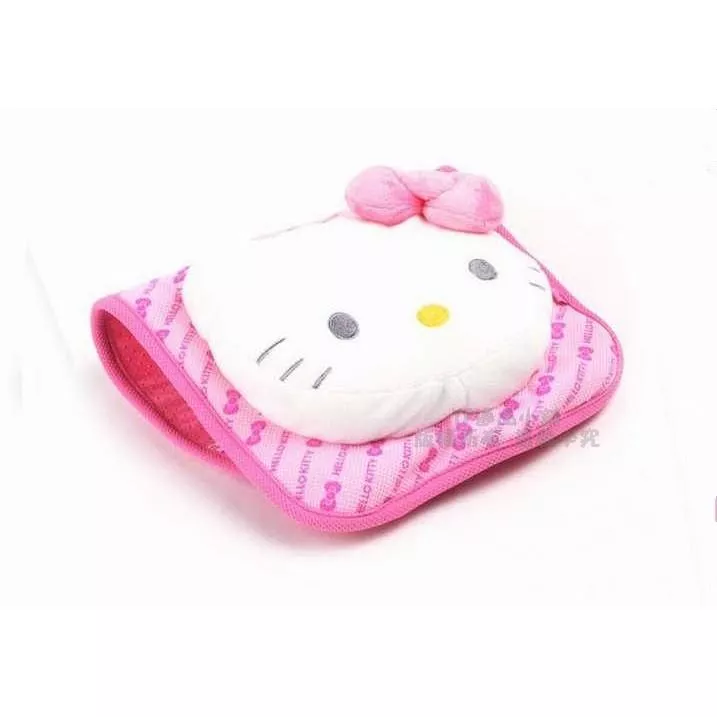 【逸品汽車百貨】韓版hello kitty 淺色蝴蝶結系列 座椅單面頭枕 立體頭枕 一入裝 MARCH YARIS