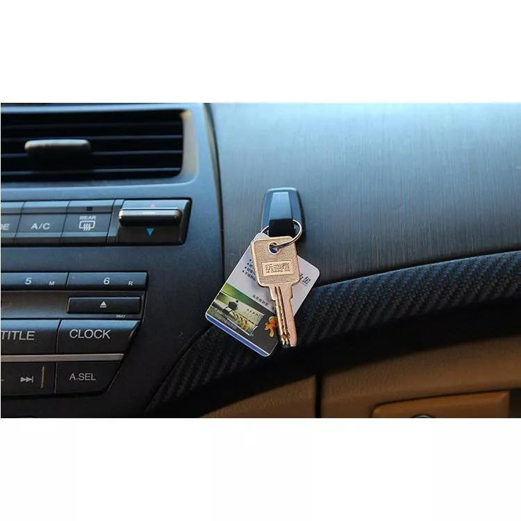 【逸品汽車百貨】車用便捷掛勾 眼鏡夾 垃圾袋勾 鑰匙勾 3入裝 黏貼式