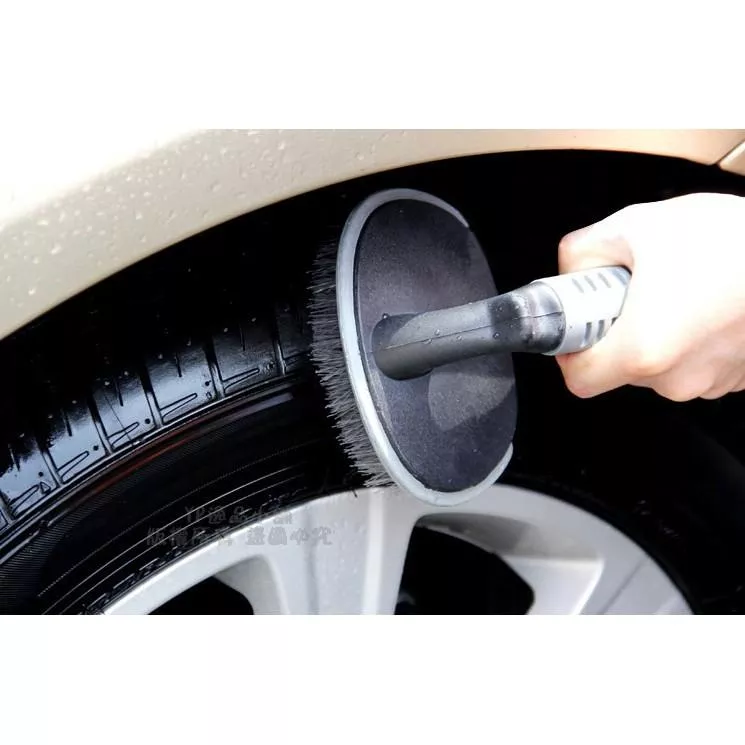 【逸品汽車百貨】輪胎胎皮清洗刷 清潔刷 鋁圈清洗刷 鋼圈清洗刷 鋼圈刷 輪胎刷 鋁圈刷 輪圈刷 洗車工具