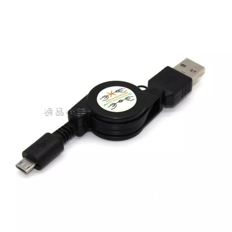 【逸品汽車百貨】伸縮型充電線 安卓手機通用 車用手機充電線 數據線 MICRO USB 70CM