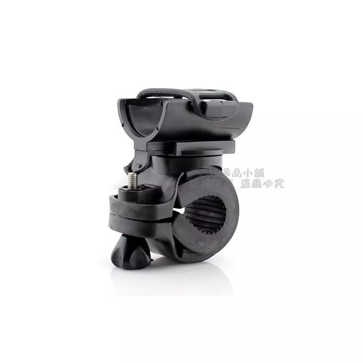 【逸品汽車百貨】自行車 腳踏車 皮帶式 可調鬆緊 手電筒架 大燈架 360度可旋轉(不含手電筒)