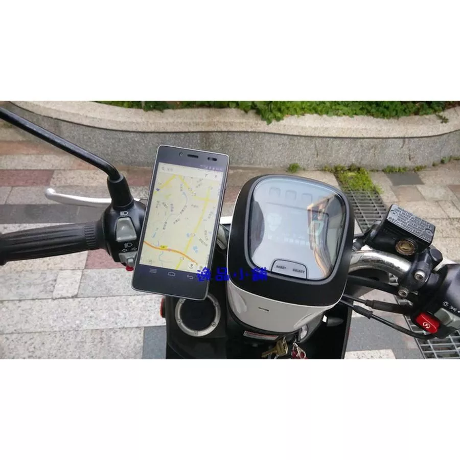 【逸品汽車百貨】自行車 摩托車 腳踏車 機車 強力磁鐵 磁鐵手機架 磁吸式手機架 無尺寸限制 GPS支架 導航架