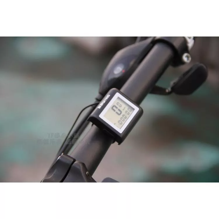 【逸品汽車百貨】騎影 簡易型自行車碼表 時速表 里程表 防水 自動關機 測速