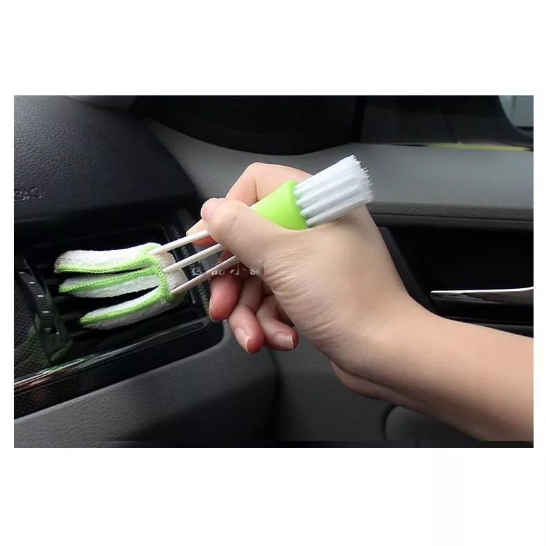 【逸品汽車百貨】車用冷氣出風口清潔刷 空調出風口 刷子 除塵刷 內飾清潔 內裝清潔 空調縫隙刷 毛刷 汽車清潔用品