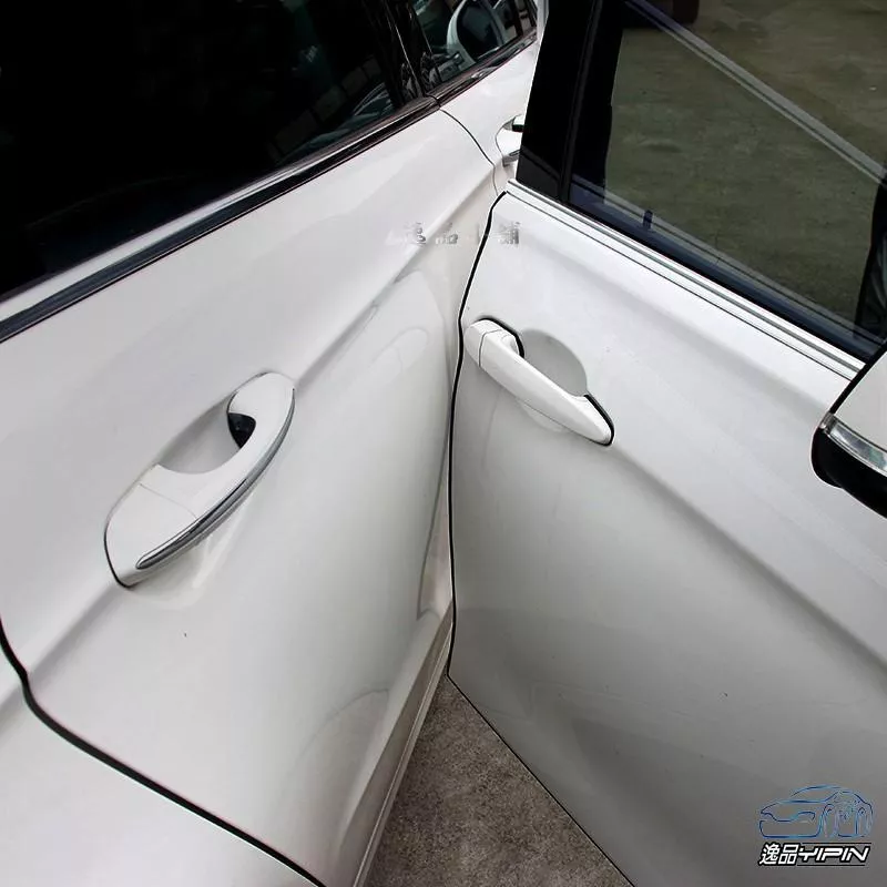 【逸品汽車百貨】車用 5米 車門隱形防撞條 開門防碰撞 隱形膠條 防擦條 車門保護 密封條 汽車防撞條 防掉漆 自帶背膠