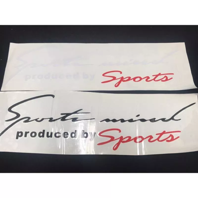 Sports 燈眉貼 (大） 運動版貼紙 引擎蓋貼紙