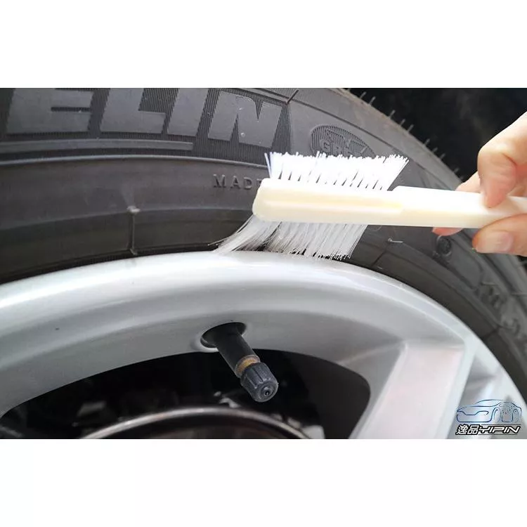 【逸品汽車百貨】雙刷頭隙縫刷 凹槽刷 死角刷 空調縫隙刷 細部清潔刷 內裝清潔刷 按鍵清潔刷 鍵盤清潔刷