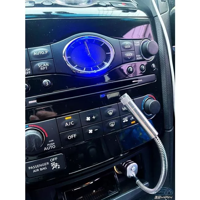 【逸品汽車百貨】車用 蛇管閱讀燈 LED 藍光燈 照地燈 汽車用品 氣氛燈 小燈 迎賓燈 獨立開關 情境燈