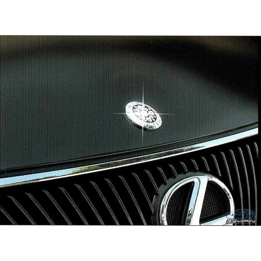 【逸品汽車百貨】『正施華洛世奇水鑽』引擎蓋裝飾蓋 LOGO裝飾蓋 水鑽引擎蓋裝飾 VIP奢華風格 DAD