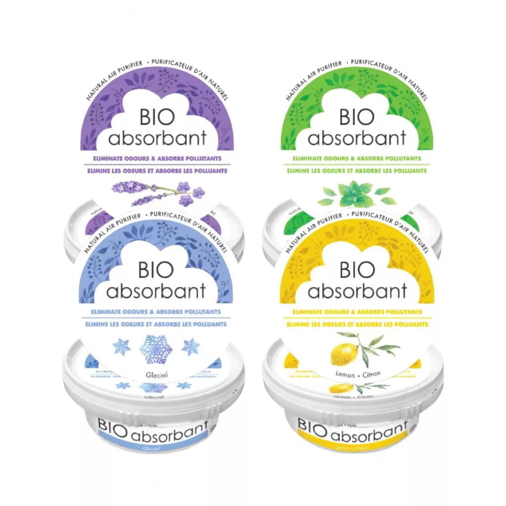 【加拿大BIO】天然除臭凝膠 公司貨 車用香水 芳香劑 比爾 活性碳除臭劑 BIO ABSORBANT