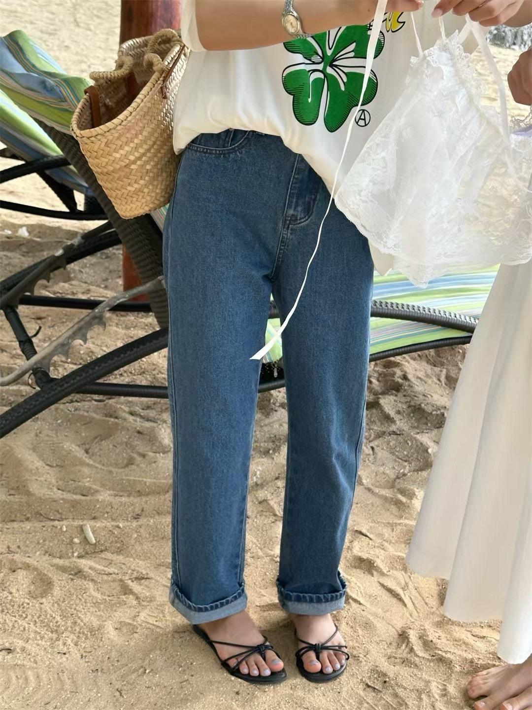 顯瘦牛仔褲