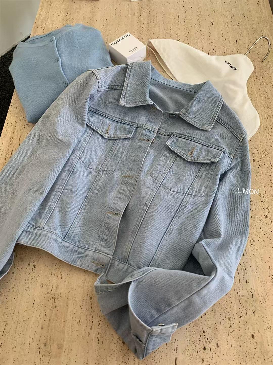 韓系牛仔外套