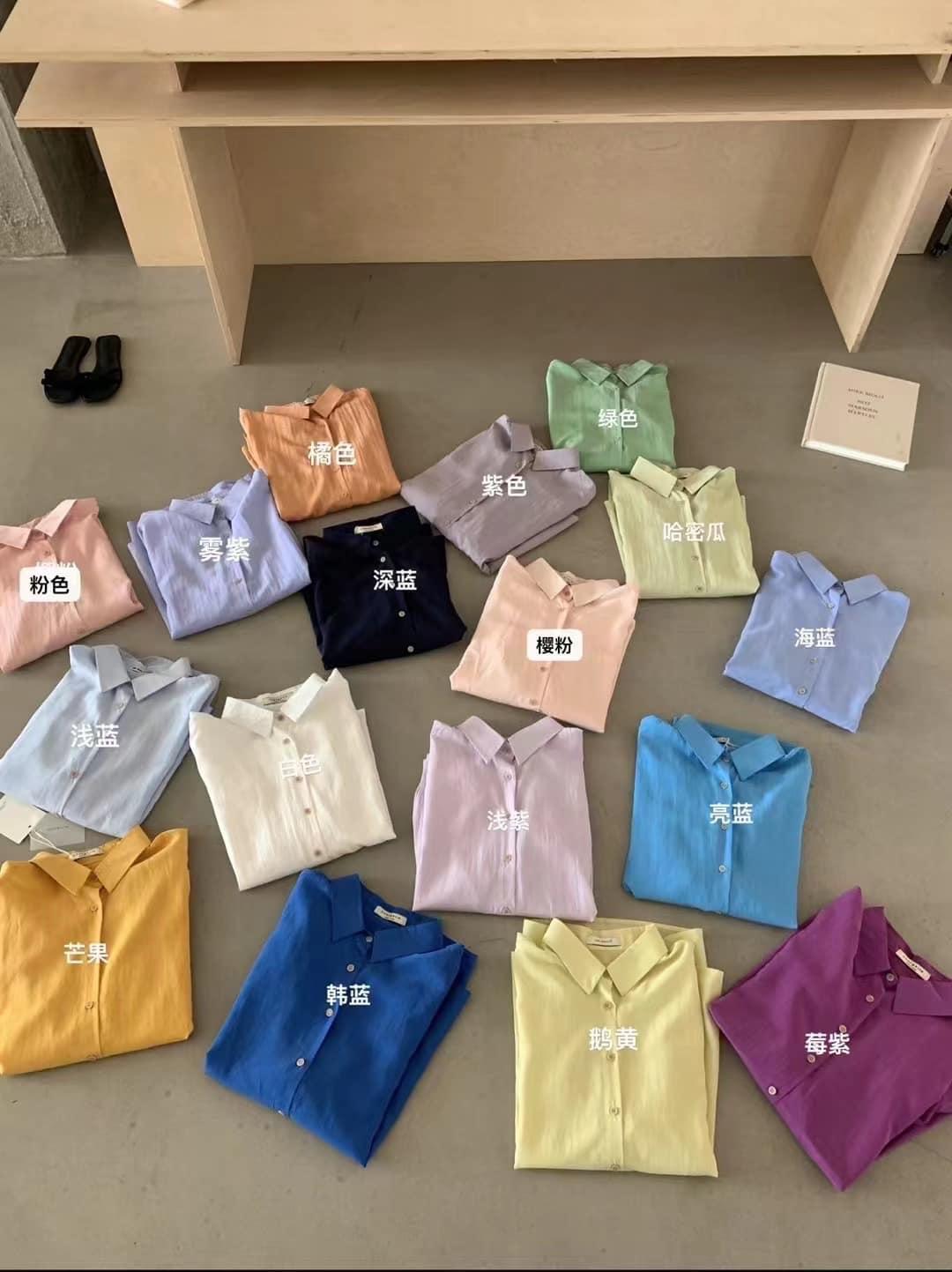 miss家必買春季天絲襯衫