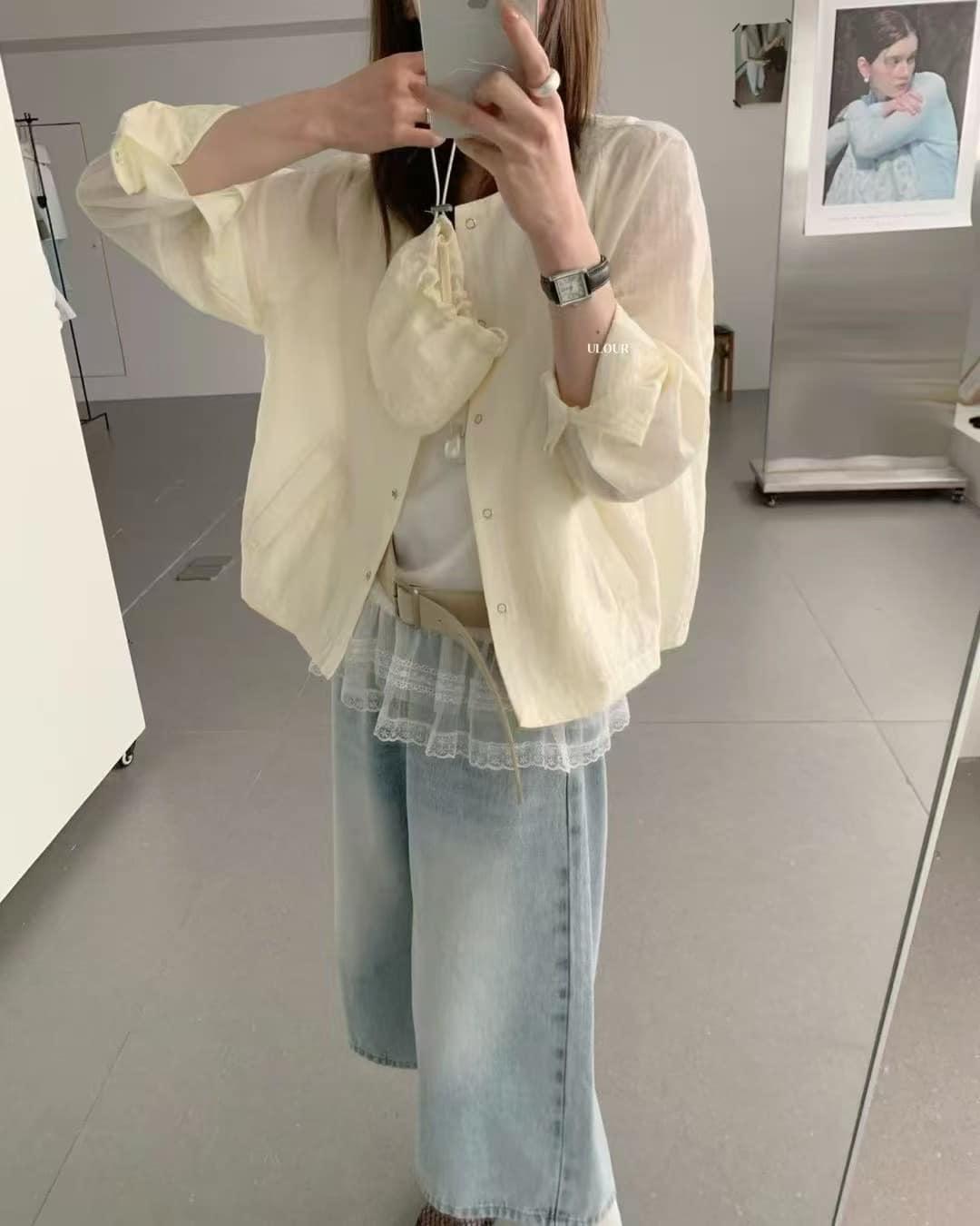 輕薄防曬外套+包包