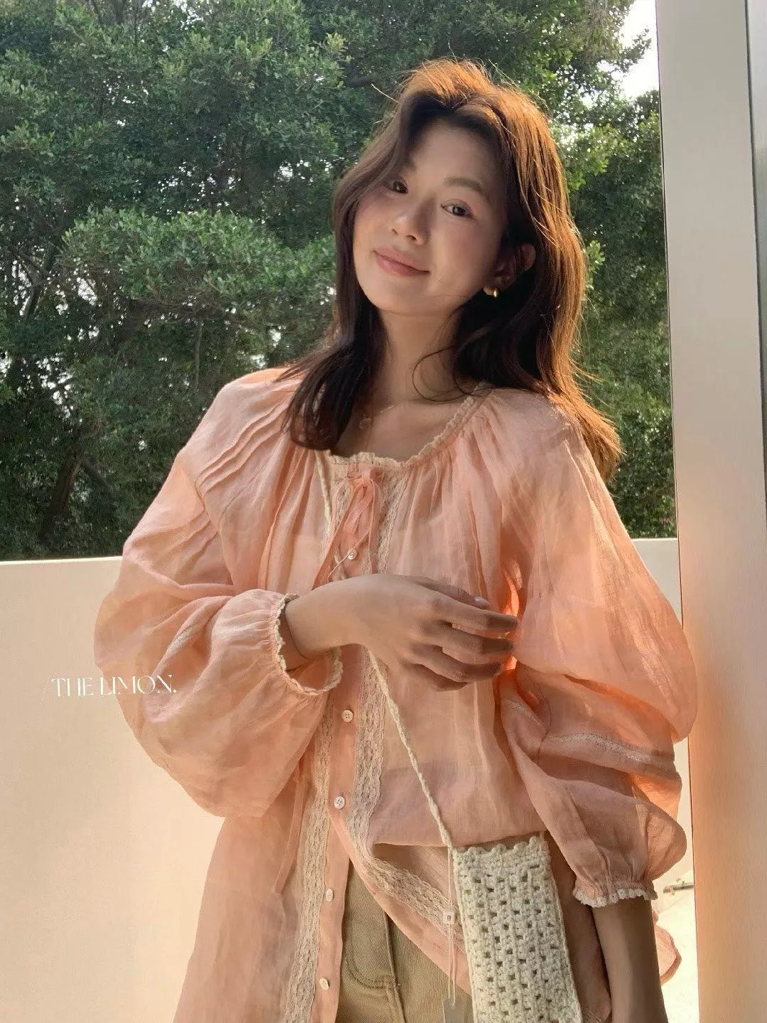 超舒適氣質棉麻衫