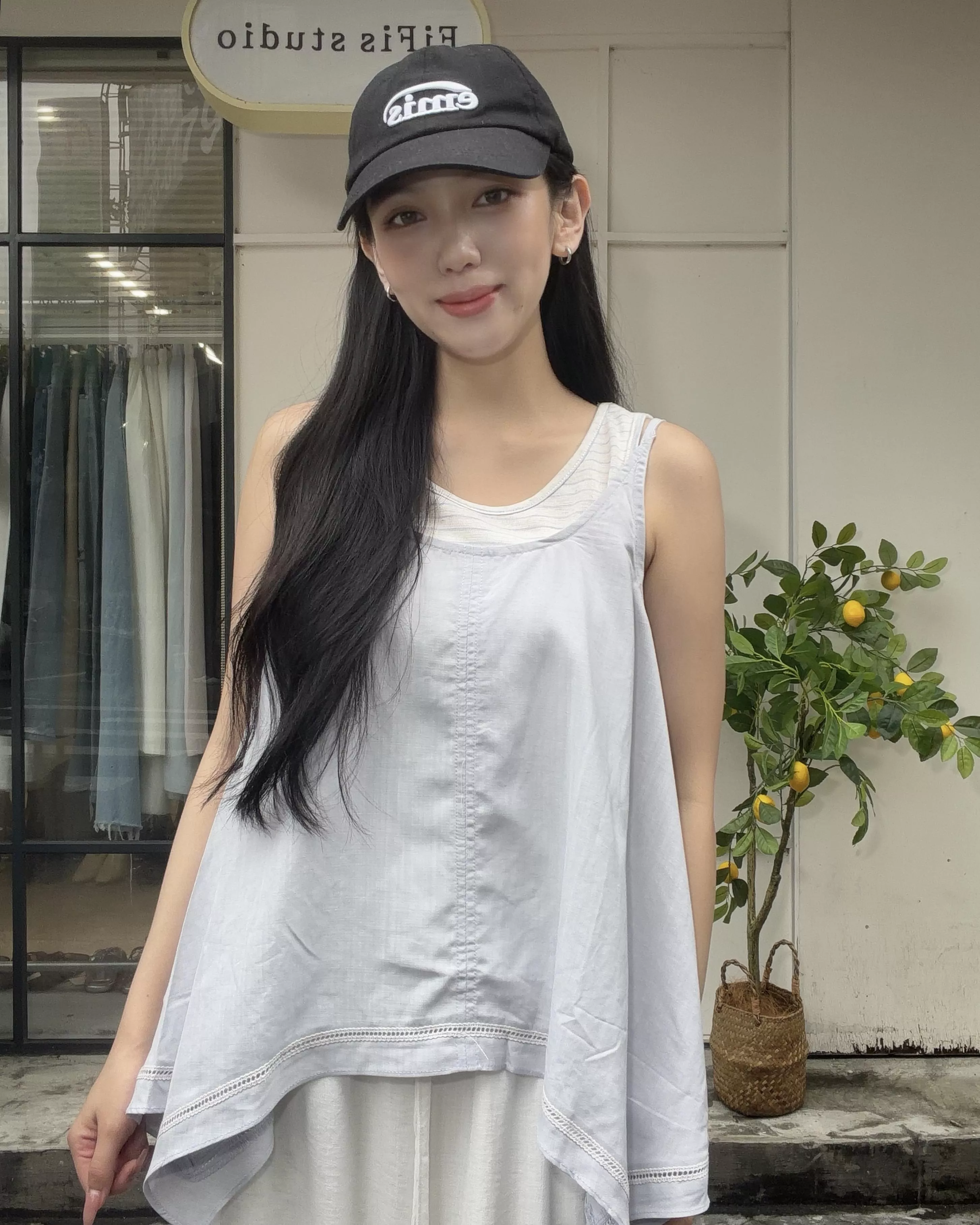 不規則背心set