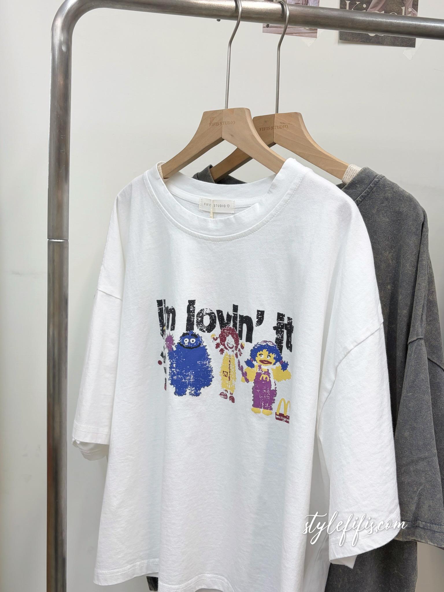 水洗麥當勞T