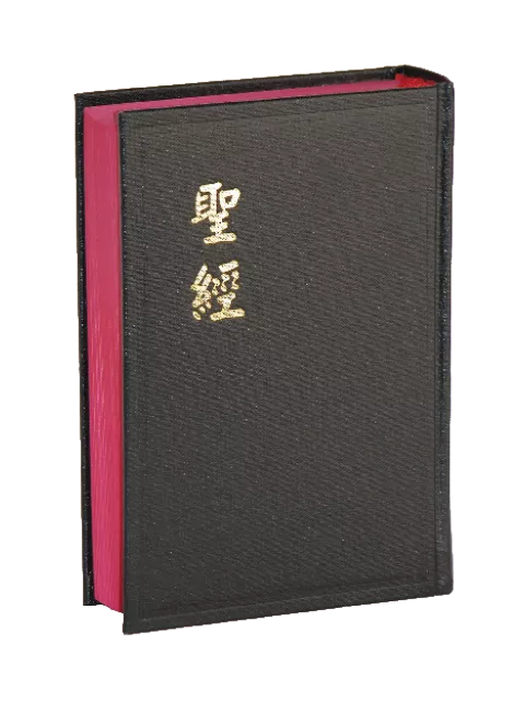 【中文聖經和合本】CU53A 新舊約聖經 神版 輕便型 黑色硬面紅邊 16x11cm 攜帶實用 禮物推薦