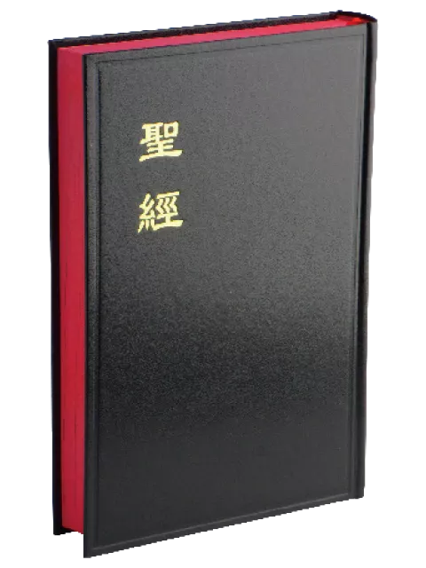 【中文聖經和合本】CU83 新舊約聖經 上帝版 大字型 黑色硬面 紅邊 23x15cm 聚會講章 長輩閱讀首選