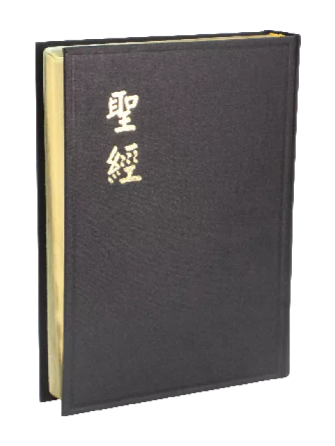 【中文聖經和合本】CU93G 新舊約聖經 上帝版 大型 黑色硬面 金邊 28x21cm 教會講壇 台上講章專用聖經
