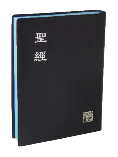 【中文聖經新標點和合本】CUNP62BU 新舊約聖經 上帝版 中型 藍色膠面 藍邊設計 21x15cm 靈修查經 輕便實用聖經