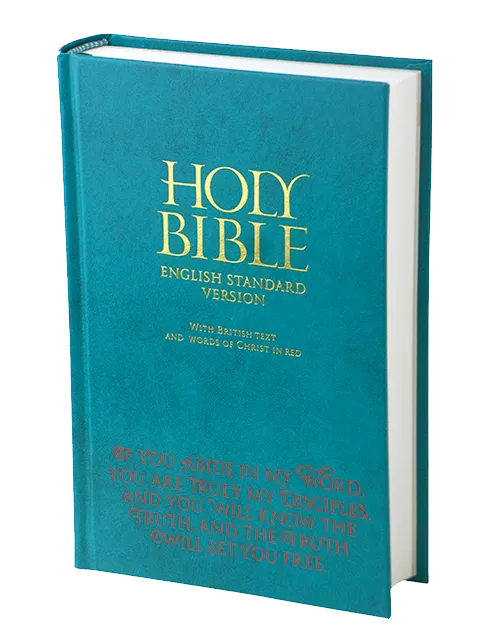 【ESV 英文聖經】ESV044P 標準英文版 硬面紅字版 19x12.5cm 攜帶型紅字聖經 外版英文聖經 禮物推薦