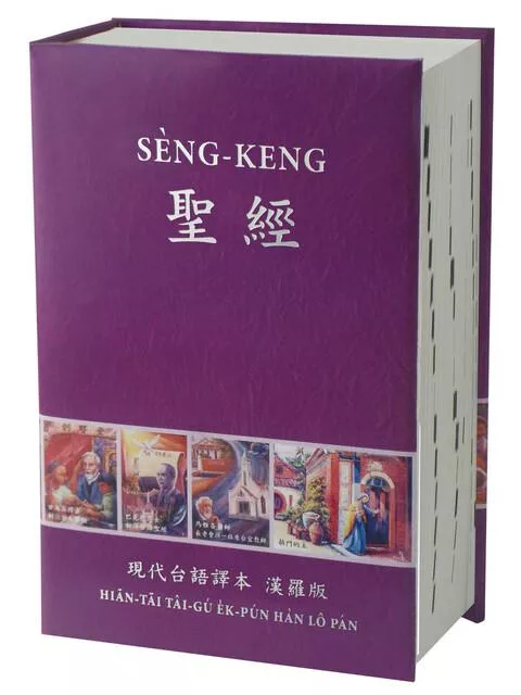 【台語聖經】TTV63DICR 現代台語2021 漢羅版 彩色硬面白邊 23.5x16.5cm