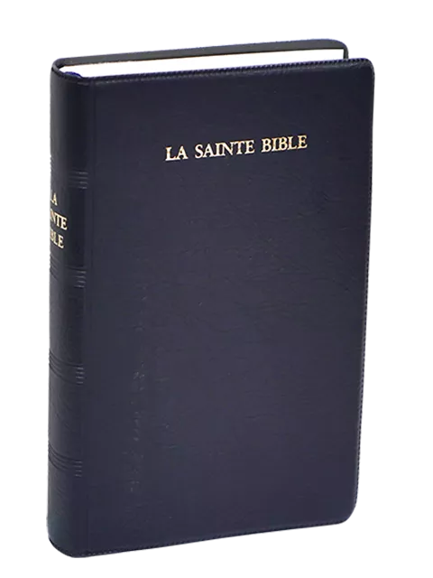 【法文聖經】8147 French Bible 膠面白邊版 17x11cm