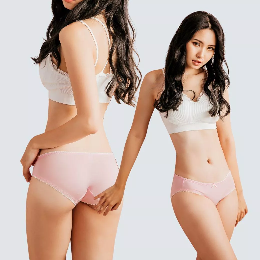 【NEONER銀離子抗菌內褲】天絲棉低腰款｜抑菌除臭 × 舒適透氣-粉紅