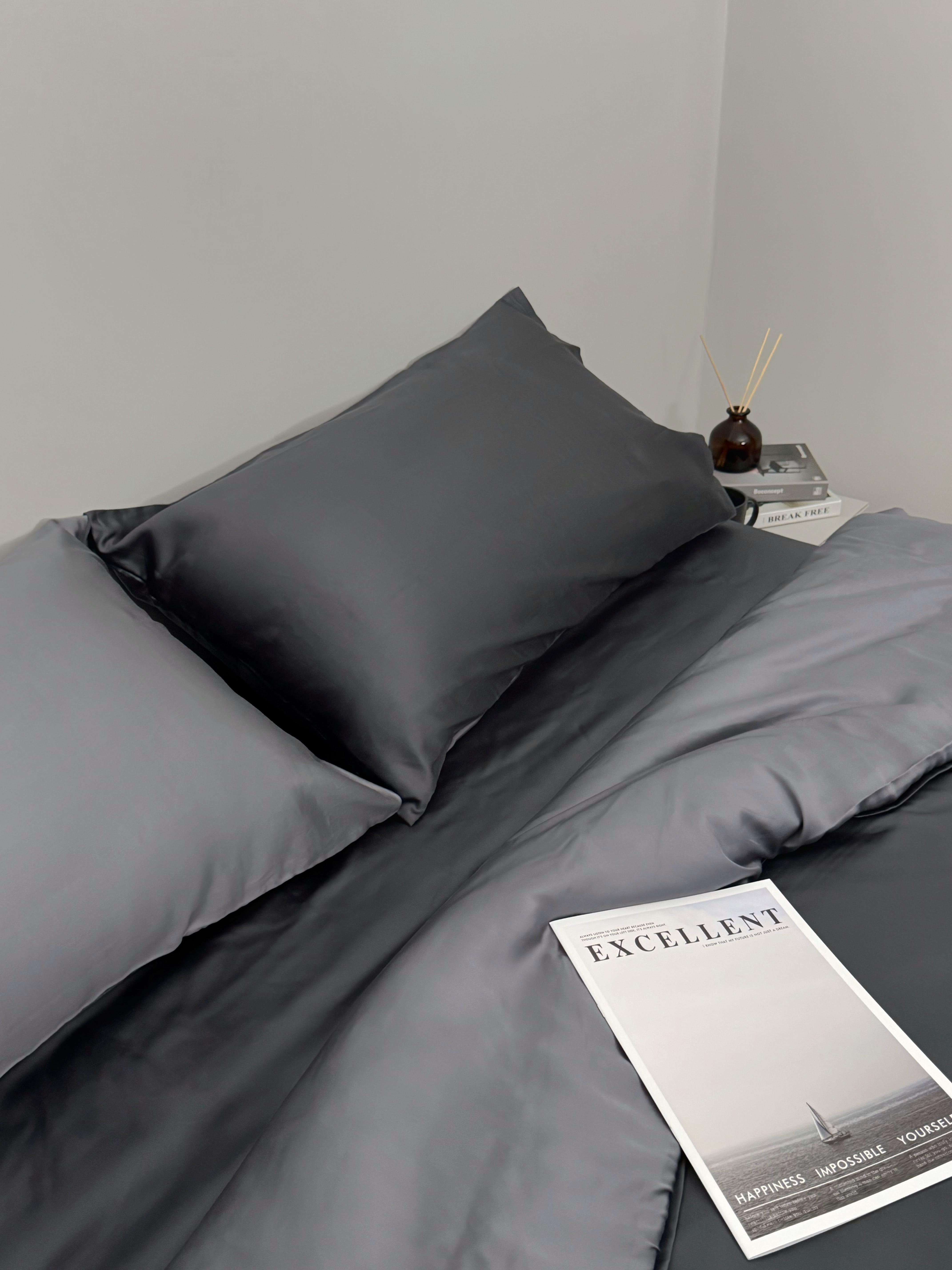 【迷霧灰】estoHome｜60支天絲™床包組