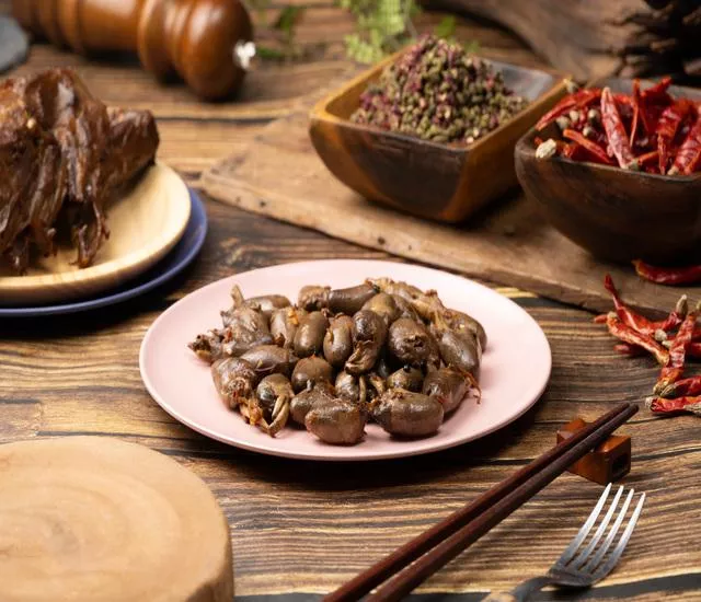 瀏瀏湘│麻辣雞心(120g)