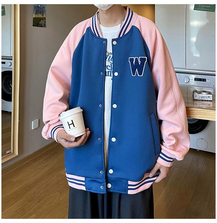 韓版情侶港風棒球服外套夾克 M-4XL