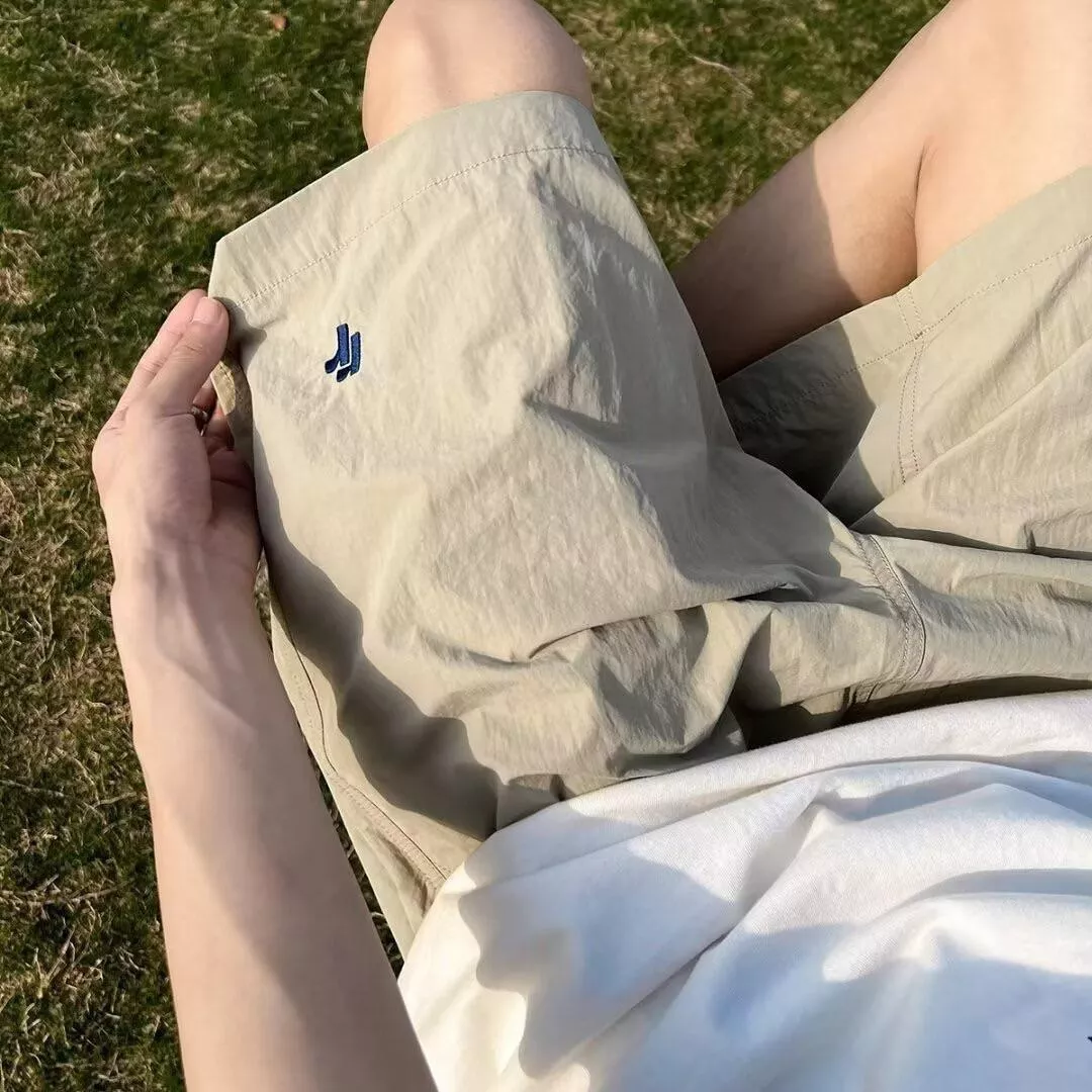 速乾春夏季薄款百搭休閒寬松五分褲4色 M-3XL 速乾春夏季薄款百搭休閒寬松五分褲4色 M-3XL