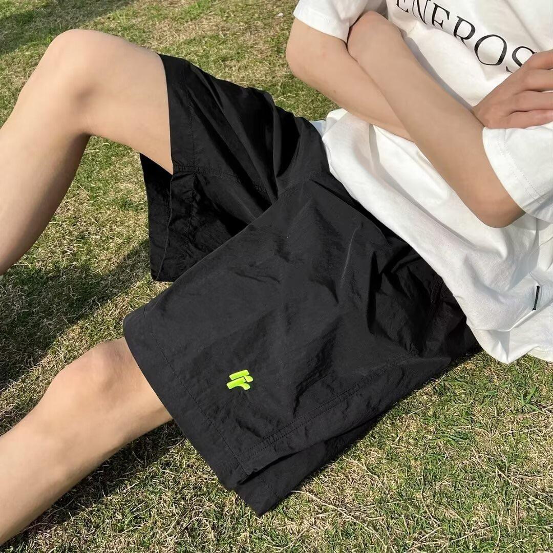 速乾春夏季薄款百搭休閒寬松五分褲4色 M-3XL