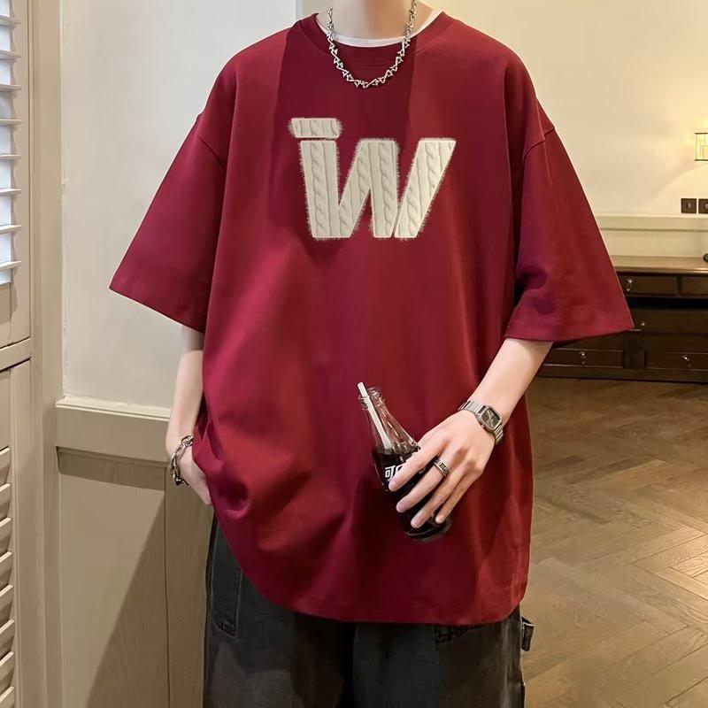 美式W重磅純棉男士好穿透氣排汗T恤 S-4XL 4色