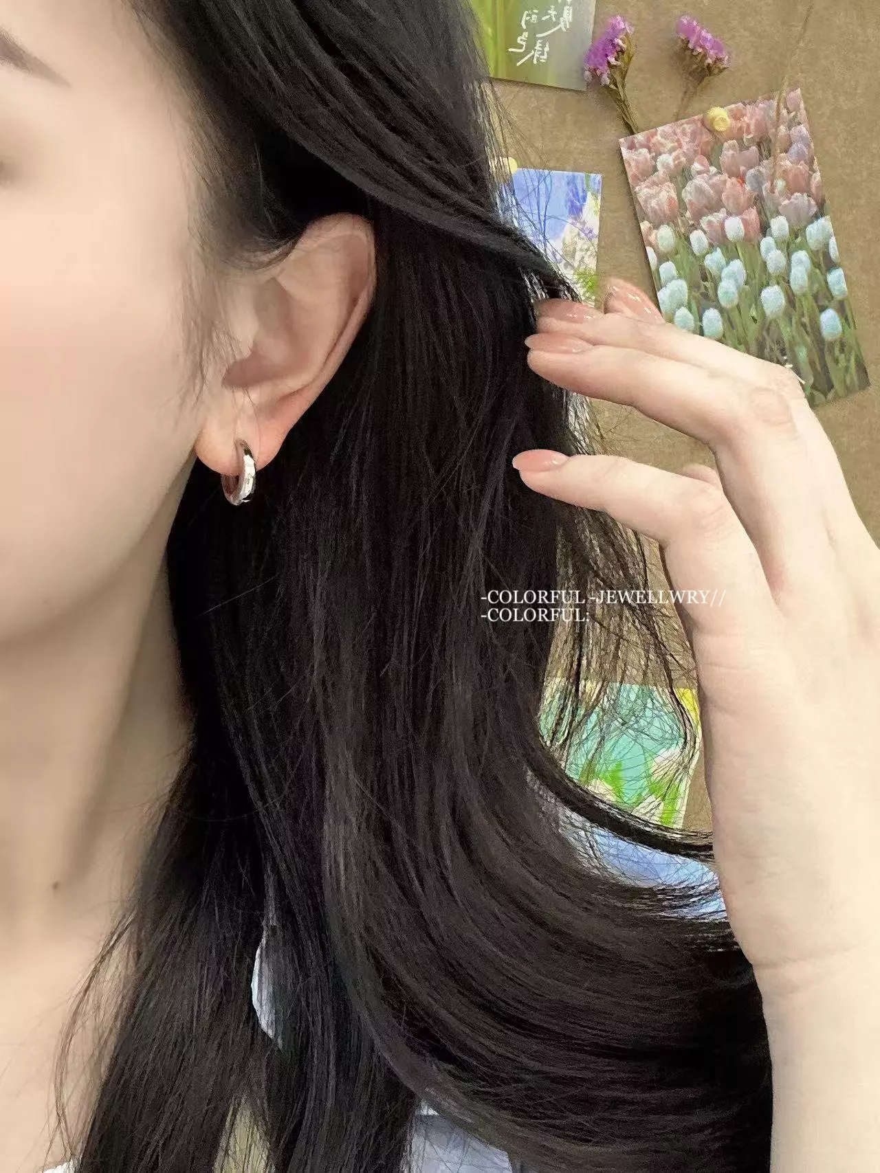 【本店實拍】極簡圓圈耳環｜銀 / 金雙色可選✨