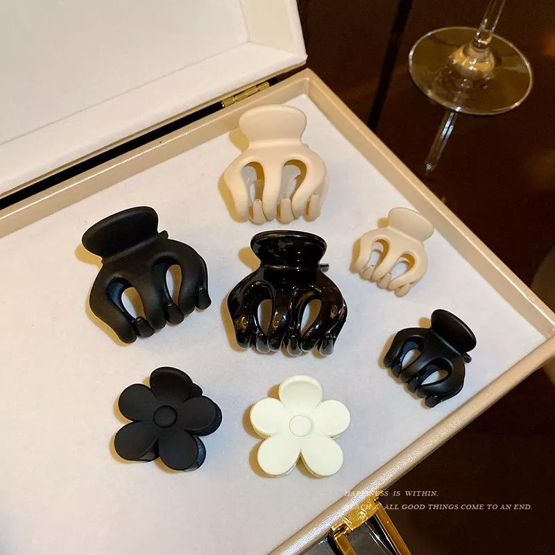 簡約小抓夾氣質髮卡瀏海髮夾側邊時尚編髮夾子頭飾夾